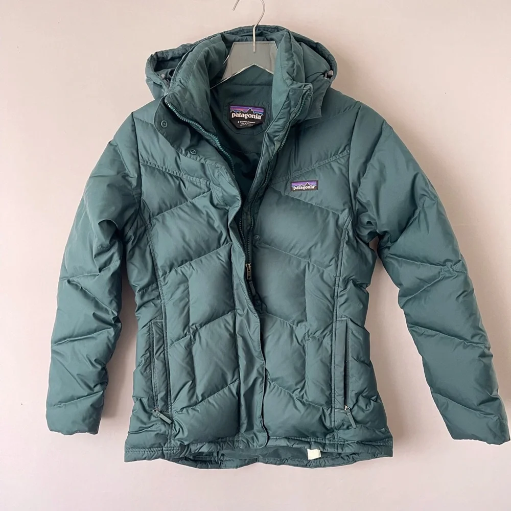 Patagonia Down With It Insulated hooded Parka‎ coat Small
